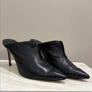 Royal Ivy Regatta Black Women's Pointy Toe Mules